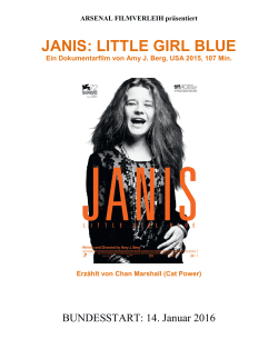 janis: little girl blue