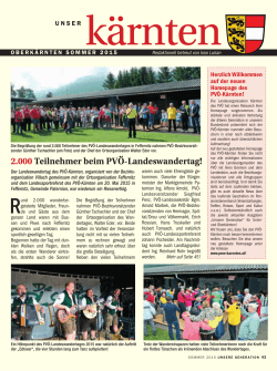 2.000 Teilnehmer beim PVÖ-Landeswandertag!