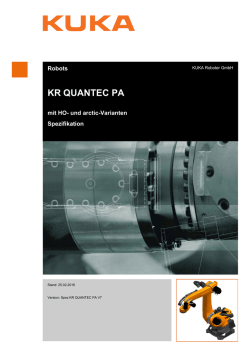 kr quantec pa - KUKA Robotics