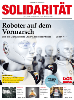Roboter auf dem Vormarsch