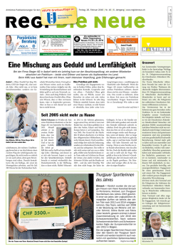 Eine Mischung aus Geduld und Lernf&auml;higkeit