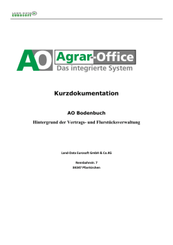 Hintergrund der Vertragsverwaltung - Land