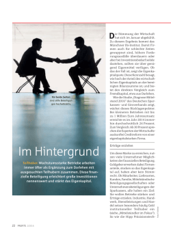 Im Hintergrund - Deutscher Sparkassenverlag