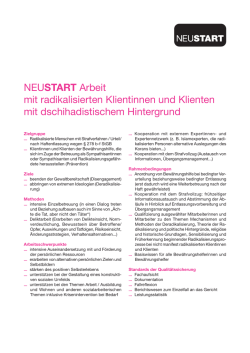 Infoblatt Dschihadismus