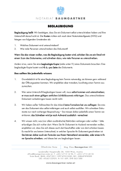 Info Beglaubigung