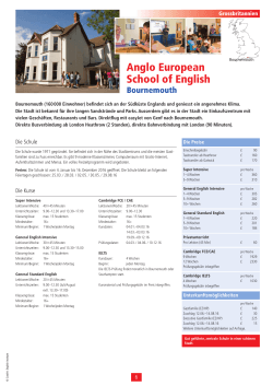 Anglo European School of English