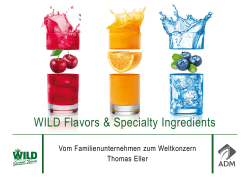 WILD Flavors & Specialty Ingredients