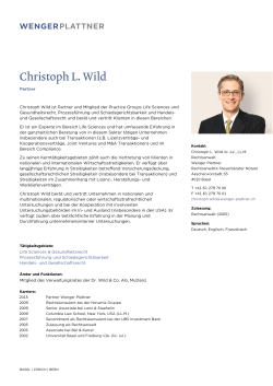 Christoph L. Wild