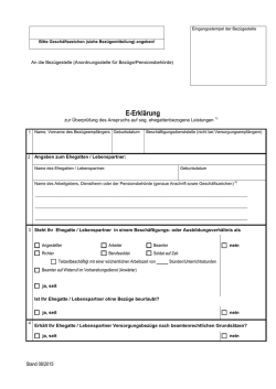 E-Erkl&auml;rung