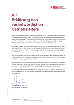 Kapitel A.1 Erklärung des verantwortlichen