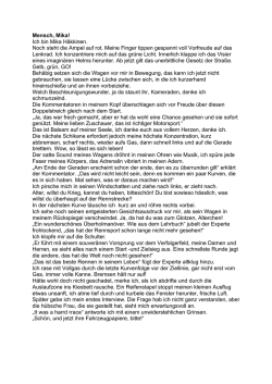 Siegertext von Eva Wachter