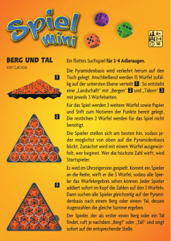 Berg und Tal - Abacus Spiele