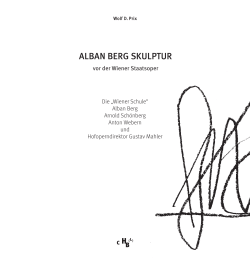 alban berg skulptur - Alban Berg Stiftung