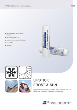lipstick frost & sun
