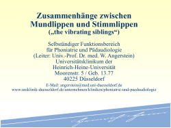 PDF-Datei2 - Universitätsklinikum Düsseldorf
