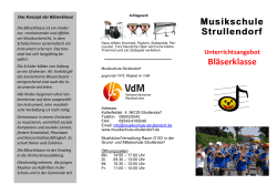 Flyer - Musikschule Strullendorf