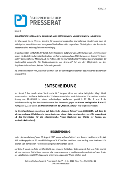 entscheidung