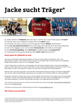 Ausschreibung als PDF - Altona 93 Volleyball