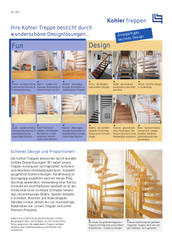 Fun Design - Kohler Treppen