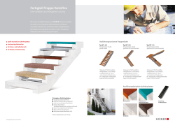 Fertigteil-Treppe VarioFlex