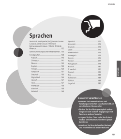 Sprachen - vhs Frankfurt