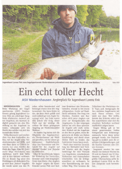 Ein echt toller Hecht