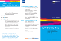 Isny macht blau