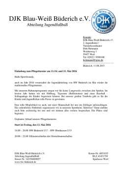 DJK Blau-Wei&szlig; B&uuml;derich eV