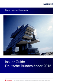 Issuer Guide Deutsche Bundesl&auml;nder 2015