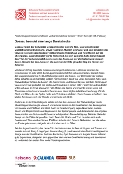 Gossau beendet eine lange Durststrecke