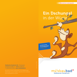 Ein Dschungel in der W&uuml;ste