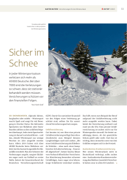 Sicher im Schnee - Deutscher Sparkassenverlag