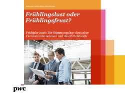 Entwicklung der größten Familienunternehmen in Deutschland 2011