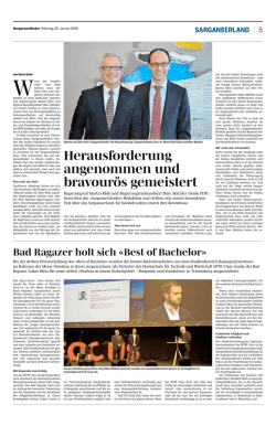 Herausforderung angenommen und bravour&ouml;s