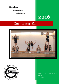 Germanen-Echo