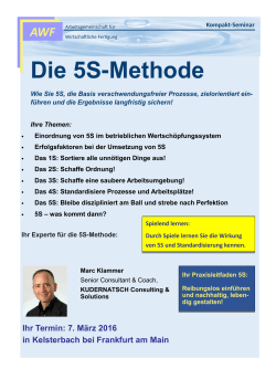 Die 5S-Methode - LEANmagazin.de
