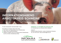 informationsabend arbeitskreis schweine