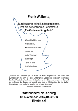 Frank Wallenta - Andiamo Verlag