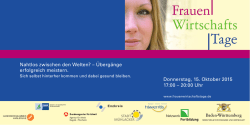 Informationsflyer.