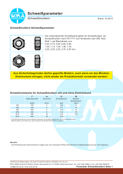 PDF-Datenblatt - WMA Schmidt & Bittner GmbH