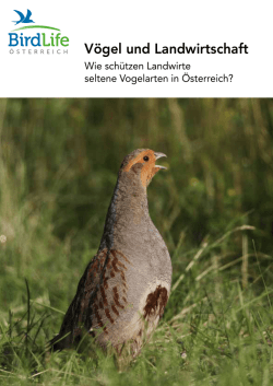 Vögel und Landwirtschaft
