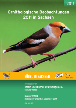 Vögel in Sachsen 1 (2015)