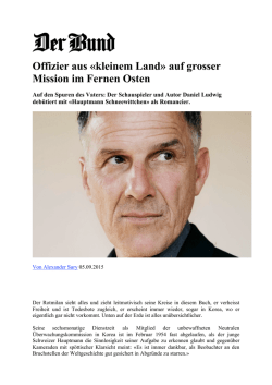 Hauptmann Schneewittchen Bund-Kritik