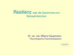 Powerpoint-Präsentation Vortrag Resilienz