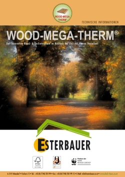 Prospekt Wood Mega Therm