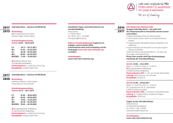 Info-Workshops (Wochenende) Gruppen lebendig leiten &ndash; wie geht