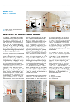 Innenausbau Gr&uuml;nderzeitvilla mit lebendig modernem Innenleben