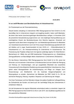 In nur zw&ouml;lf Monaten zum Berufsabschluss im Industrieservice