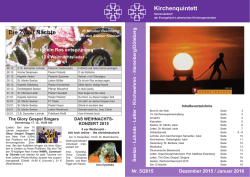 Die Zw&ouml;lf N&auml;chte Kirchenquintett