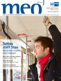 schlau statt stau - IHK Essen
